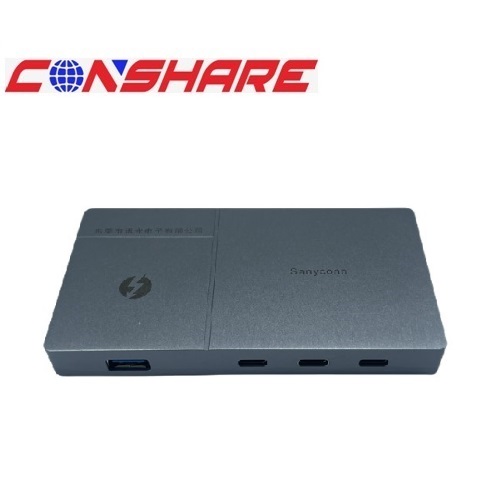 HL-HB040 3XUSB4接口 + 1XUSB3.2 母座接口 + 1XDC接口