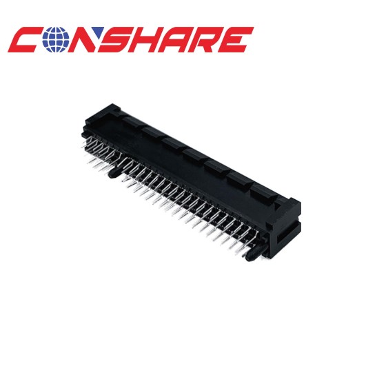 A10562Z02002H PCIe DIP 98PIN WITH RIDGE L=2.3mm Au15u"