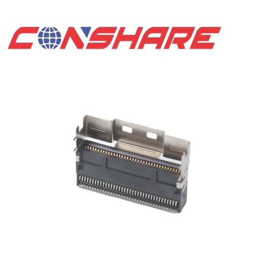 SLIMSAS 8X 74Pin  R/A SMT A86W10274ASF2