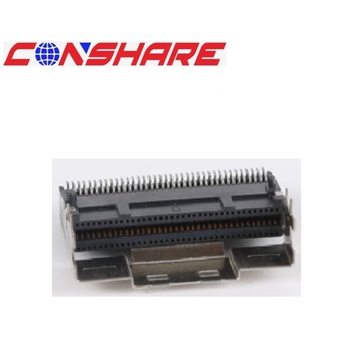 A86W10274ASF2 SLIMSAS 8X 74Pin  R/A SMT 