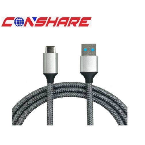  HL-C00G1 USB2.0/3.0 Type-C 灰色编网数据线