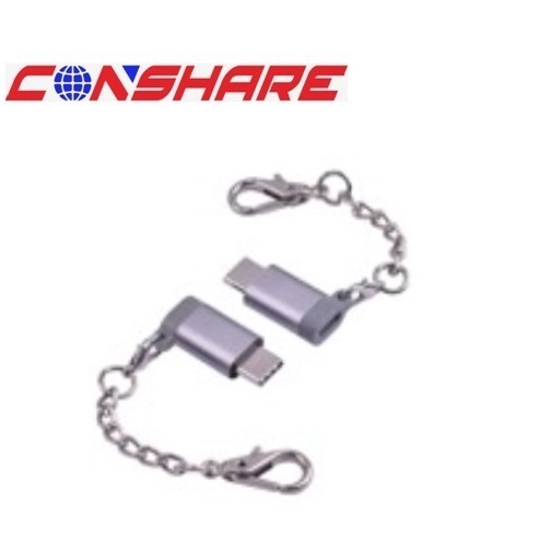 HL-AD006 Micro 5pin 母头转USB C 公头转接头