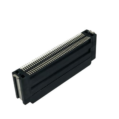 BTB PITCH 0.8mm 公头直立式SMT TYPE 2*40PIN LCP BLACK G/F/TIN